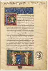 Frontispiz der Geschichte der Könige von Frankreich von Albert Cattaneo aus Piacenza