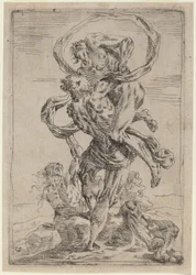 Herkules und Antäus