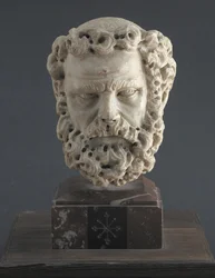 Kopf eines bärtigen Mannes, 1312-1314