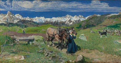 Frühling in den Alpen