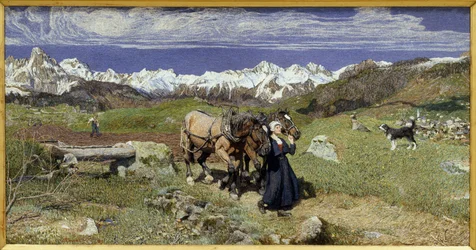 Die Alpen im Frühling