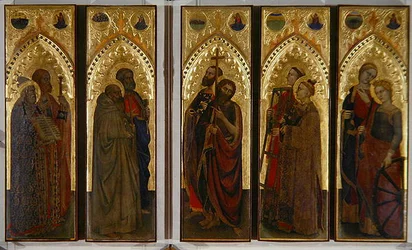 Heilige, Jungfrauen und Märtyrer, ca. 1350-60