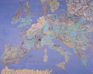 Karte des sechzehnten Jahrhunderts Europa, aus der 