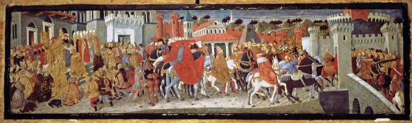 Friedrich III. und Leonora von Portugal in Rom, 1452