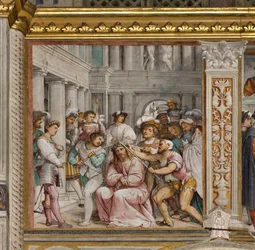 Zentrales Kirchenschiff, Vierter Südspan, Dornenkrönung