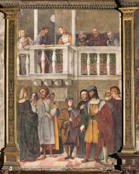 Das Wunder des Glases, Basilika des Heiligen Antonius, Padua, Italien