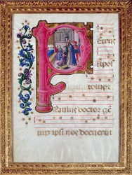 Historisierte Initiale 