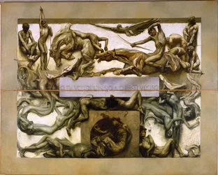 Die Finsternis aus dem Zyklus „Das Gedicht des menschlichen Lebens“, 1907