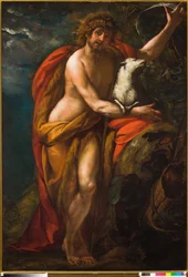 Johannes der Täufer in der Wüste