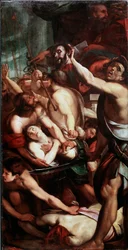 Die Märtyrer der Heiligen Nazarius und Celsus in Mailand im 5. Jahrhundert