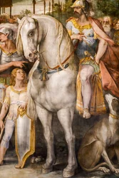 Kampf zwischen Horatiern und Kuriatiern (Detail)
