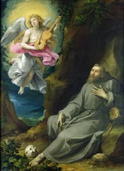 Die Ekstase des Heiligen Franziskus von Assisi, ca. 1593