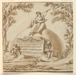 Grabdenkmal für Astronom Giovanni B. Fagiuoli