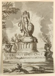 Grabdenkmal für Melchiore Cesarotti, Professor in Padua