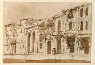 Theaterdesign: Straßenansicht