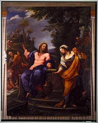 Christus und die Frau von Samaria