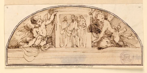 Entwurf für eine Lunette