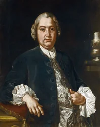 Porträt des Komponisten Niccolò Jommelli (1714-1774), von Giuseppe Bonito