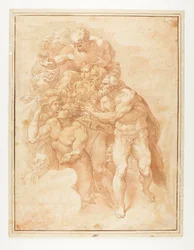 Der heilige Petrus, Adam und andere Heilige