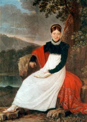 Porträt von Caroline Bonaparte