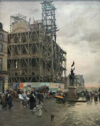 Der Platz der Pyramiden