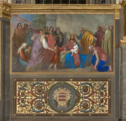 Presbyterium, Giueppe Diotti, Sinite parvulos 1833