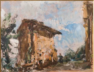 Ein Bauernhaus