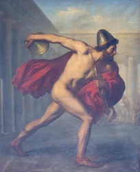 Ulysses wirft den Diskus