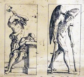 Tarotkarten aus dem 17. Jahrhundert von Giuseppe Maria Mitelli