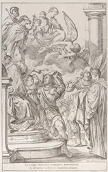 Tafel 11: Heiliger Wilhelm von Aquitanien, 1678