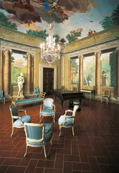 Fresken in der Villa del Poggio Imperiale, Florenz