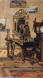 Kleines ehrgeiziges Mädchen