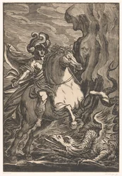 Heiliger Georg und der Drache