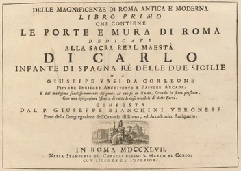 Delle Magnificenze di Roma Antica e Moderna (Band 1)