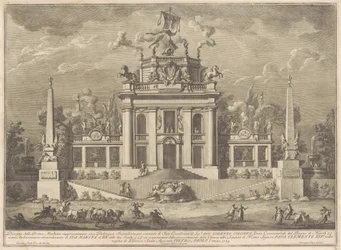Die Prima Macchina für die Chinea von 1769: Eine "Deliziosa"