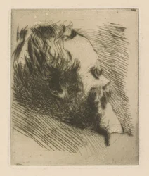 Porträt von Edgar Degas