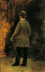 Porträt des Malers Edoardo Dalbono