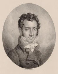 Porträt des Geigers und Komponisten Josef Mayseder 1789-1863
