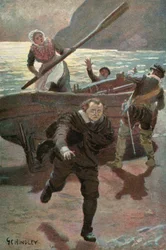 Illustration für Westward Ho! von Charles Kingsley