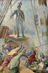 Illustration zu Westward Ho! von Charles Kingsley