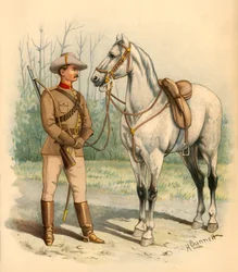 Victorianische berittene Gewehre, 1890