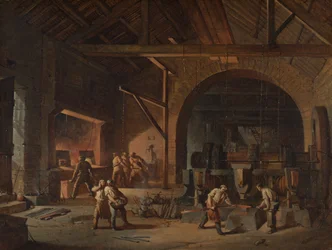 Eine Kipphütte