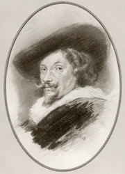 Sir Peter Paul Rubens, aus Living Biographies of Great Painters