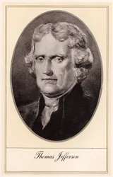 Thomas Jefferson, dritter Präsident der Vereinigten Staaten, frühes 20. Jahrhundert