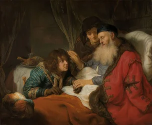 Isaak segnet Jakob