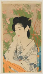 Heiße Quelle Hotel (Onsen yado) Taisho-Ära, Juli 1920