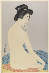 Frau nach dem Bad, Juli 1920