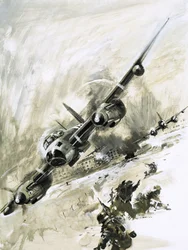 Moskitos bombardieren das Gefängnis von Amiens