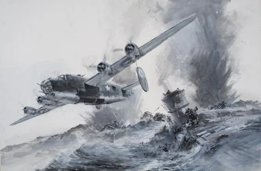 Das Sinken der Laconia im Jahr 1942