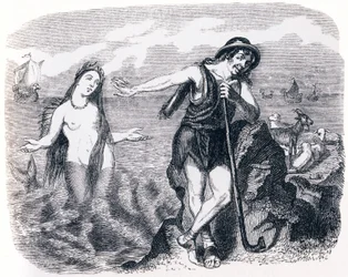 Der Hirte und das Meer - Fabeln von La Fontaine